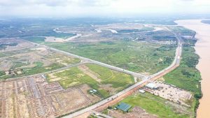 Tiến độ thi công Phase 1 dự án Izumi City Nam Long ven sông đang dần lộ diện